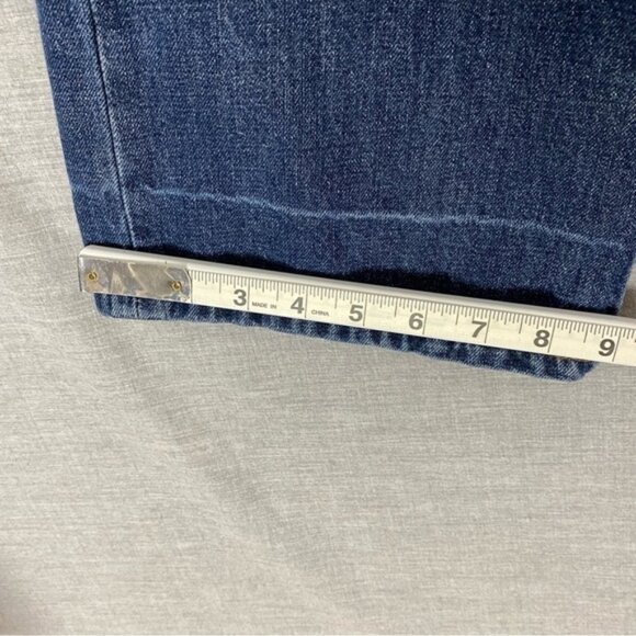 Denver Hayes Straight Jeans 38 X 30 100% Cotton Medium Wash Blue Mid Rise - Picture 12 of 12